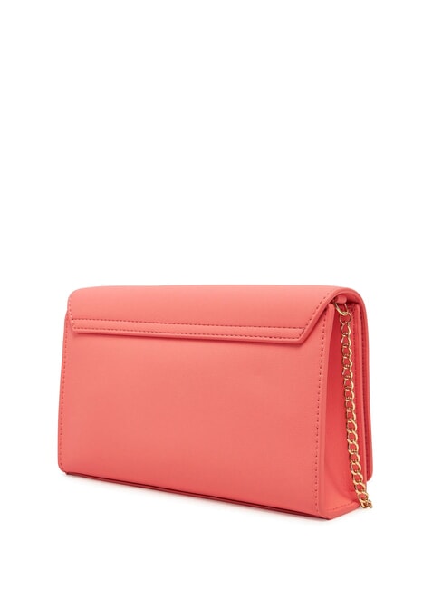 BOLD LOGO Bag with flap and chain shoulder strap coral - Women&rsquo;s Bags