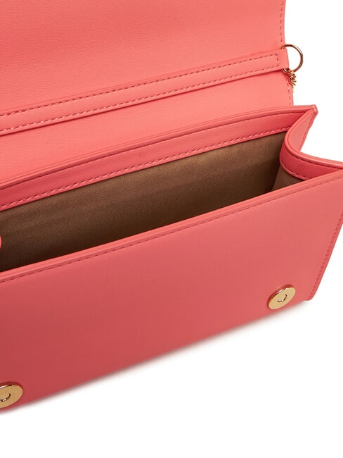 BOLD LOGO Bag with flap and chain shoulder strap coral - Women&rsquo;s Bags
