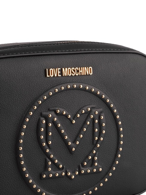 LITTLE STUDS Camera case bag with studs Black - Women’s Bags