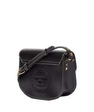 LOVE MOSCHINO LOVE CHAIN Mini shoulder bag Black - Women’s Bags - 2