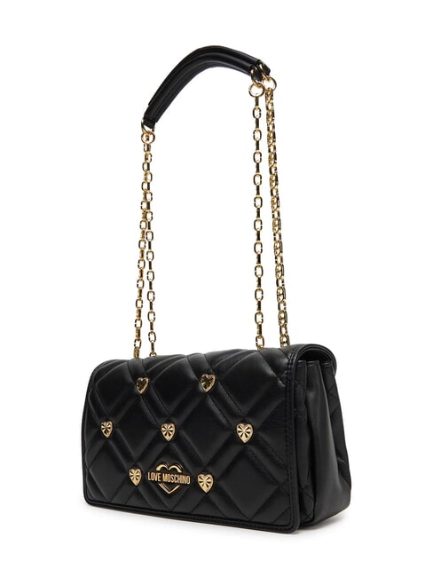 SWEET STUDS Shoulder bag with chain Black - Women’s Bags