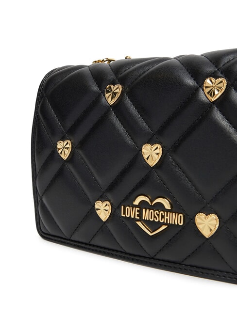 SWEET STUDS Shoulder bag with chain Black - Women’s Bags