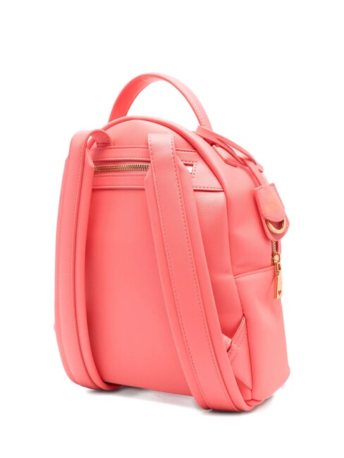 LOVE EMBOSSED Backpack with stitched logo coral - Women’s Bags