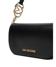 LOVE MOSCHINO JEWEL Shoulder bag with shoulder strap Black - Women’s Bags - 3