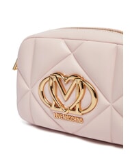 LOVE MOSCHINO GEOMETRIC QUILTED Mini Shoulder Bag face powder - Women&rsquo;s Bags - 3