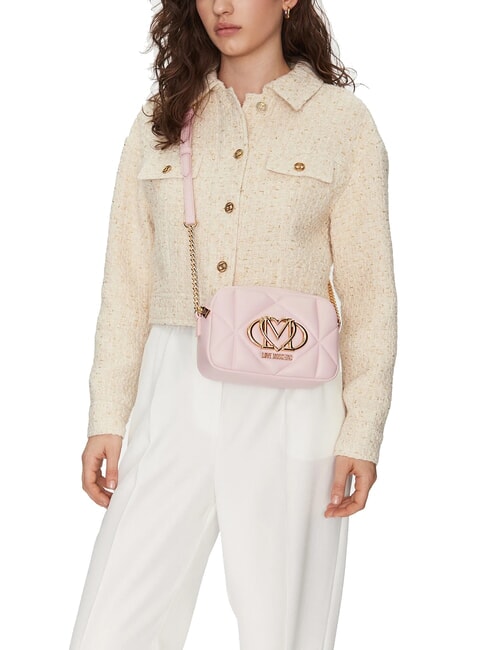 GEOMETRIC QUILTED Mini Shoulder Bag face powder - Women&rsquo;s Bags