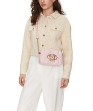 LOVE MOSCHINO GEOMETRIC QUILTED Mini Shoulder Bag face powder - Women&rsquo;s Bags - 5