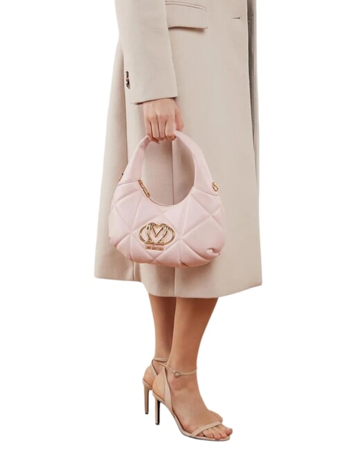 GEOMETRIC Shoulder bag with shoulder strap face powder - Women&rsquo;s Bags