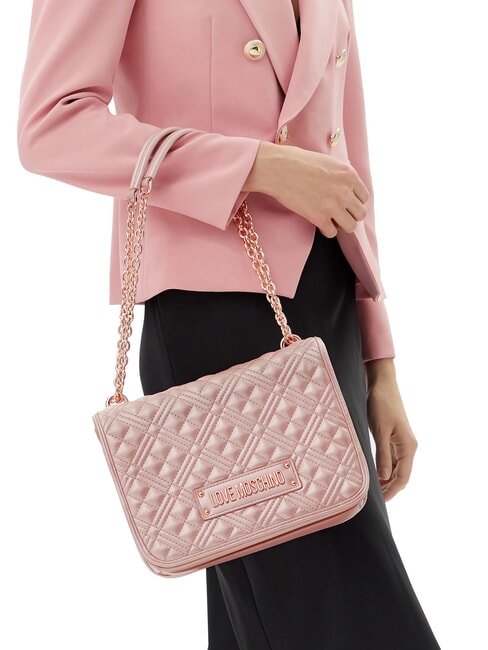 BOLD LOVE Shoulder bag with chain handles powder - Women&rsquo;s Bags