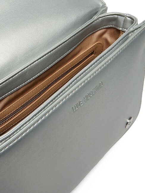 BOLD LOVE Shoulder bag with chain handles silver - Women’s Bags