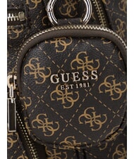 GUESS POWER PLAY 2 Backpack with pocket and pouch brown - Women’s Bags - 3