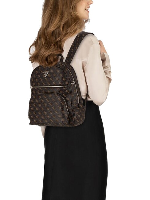 POWER PLAY 2 Backpack with pocket and pouch brown - Women’s Bags