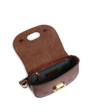 THE BRIDGE ILARIA Leather shoulder bag BROWN - Women’s Bags - 4