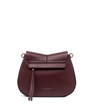 GIANNI CHIARINI HELENA ROUND Leather shoulder bag wine berry - Women’s Bags - 4