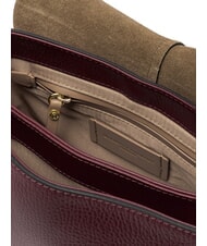 GIANNI CHIARINI HELENA ROUND Leather shoulder bag wine berry - Women’s Bags - 5