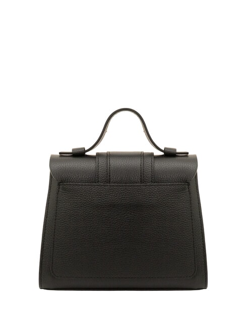 SABRINA Dollar leather satchel bag black - Women’s Bags