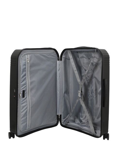 WOOD Large size trolley black - Rigid Trolley Cases