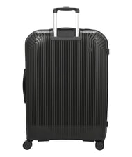 MARIO VALENTINO WOOD Large size trolley black - Rigid Trolley Cases - 6