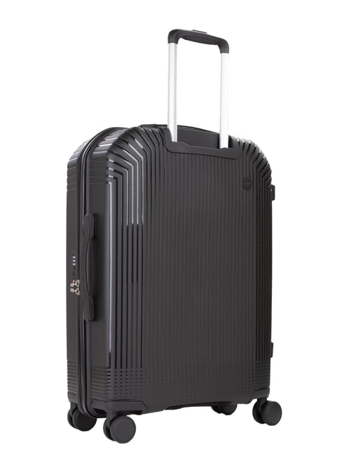 WOOD Medium size trolley black - Rigid Trolley Cases