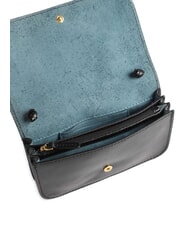 THE BRIDGE RUSTICI Leather shoulder bag Black Gold - Women’s Bags - 4