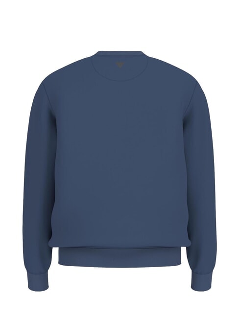 EMBRO ON SLEEVE  Cotton blend sweatshirt endless blue - Sweatshirts