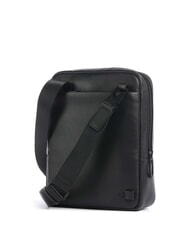 PIQUADRO W137 Leather bag Black - Over-the-shoulder Bags for Men - 2