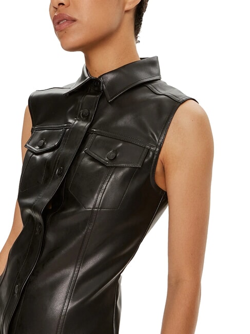 CK JEANS Knee-length sleeveless dress ck black - Woman Clothes