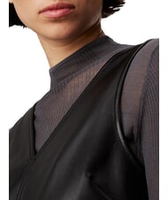 CALVIN KLEIN CK JEANS Sleeveless short vest dress ck black - Woman Clothes - 3