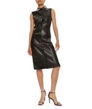 CALVIN KLEIN CK JEANS Knee-length sleeveless dress ck black - Woman Clothes - 3
