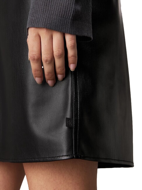 CK JEANS Sleeveless short vest dress ck black - Woman Clothes