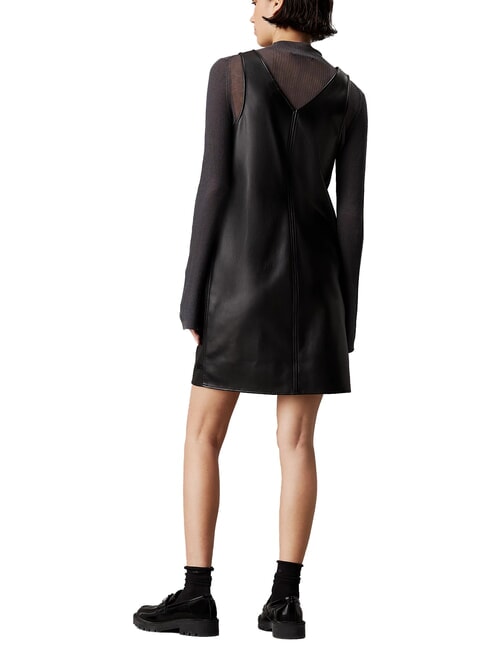 CK JEANS Sleeveless short vest dress ck black - Woman Clothes