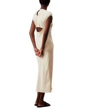 CALVIN KLEIN CK Cut-out midi dress with side slits - Woman Clothes