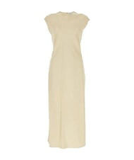 CALVIN KLEIN CK Cut-out midi dress with side slits wood ash - Woman Clothes - 5