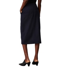 CALVIN KLEIN CK Pinstriped midi skirt - Women's Skirts