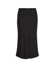 CALVIN KLEIN CK Shiny longuette skirt ck black - Women's Skirts - 5