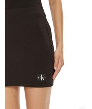 CALVIN KLEIN CK JEANS Stretch miniskirt ck black - Women's Skirts - 4