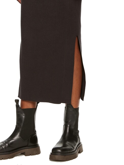 CK JEANS Stretch midi skirt ck black - Women's Skirts