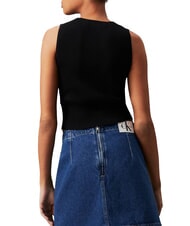 CALVIN KLEIN CK JEANS Ribbed tank top - T-shirt
