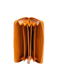 PIQUADRO CRAYON Leather wallet ORANGE - Women&rsquo;s Wallets - 2
