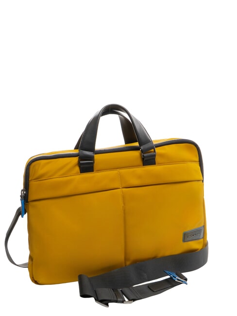 PQ-RY 15.6" Laptop Briefcase yellow black - Work Briefcases