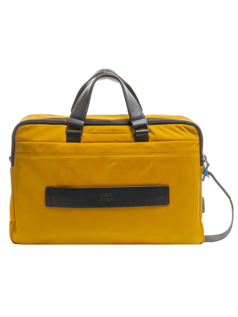 PQ-RY 15.6" Laptop Briefcase yellow black - Work Briefcases