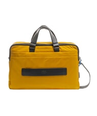 PIQUADRO PQ-RY 15.6" Laptop Briefcase yellow black - Work Briefcases - 4