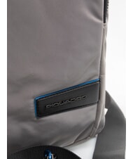 PIQUADRO PQ-RY Slim 14" laptop briefcase Grey - Work Briefcases - 3