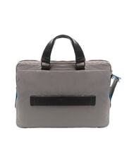 PIQUADRO PQ-RY Slim 14" laptop briefcase Grey - Work Briefcases - 4