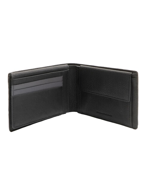 TALLIN Leather wallet flap and coin purse Black - Men&rsquo;s Wallets