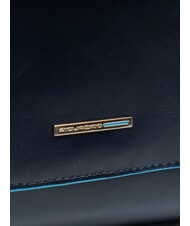 PIQUADRO BLUE SQUARE  Clutch bag with shoulder strap blue - Women&rsquo;s Bags - 4