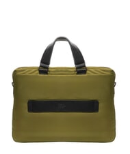 PIQUADRO PQ-RY Slim 14" laptop briefcase green Black - Work Briefcases - 4