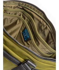 PIQUADRO PQ-RY Slim 14" laptop briefcase green Black - Work Briefcases - 5