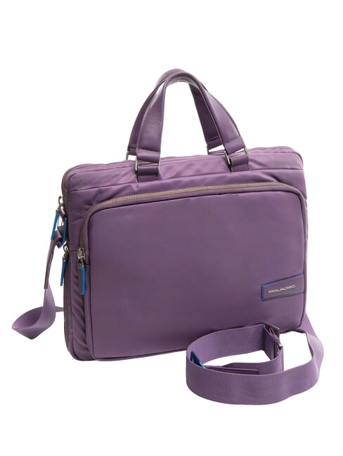 PQ-RY Slim 14" laptop briefcase FUXIA - Work Briefcases
