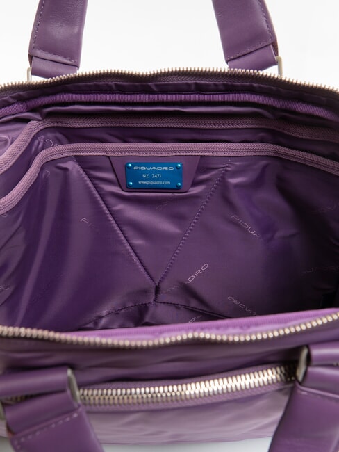 PQ-RY Slim 14" laptop briefcase FUXIA - Work Briefcases